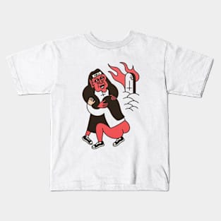 suck the devil Kids T-Shirt